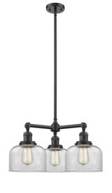 Bell 3 Light Medium Chandelier by Innovations - 207-G7