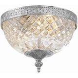 Ceiling Mount 2 Light 8 Inch Wide Traditional Flush Mount by Crystorama - 117-8