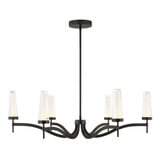 Butler 5W 6 LED Chandelier 14 Inch Tall and 40 Inch Wide by Savoy House - 1-1464-6