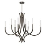 Bradford 4W 8 LED Chandelier 30 Inch Tall and 40 Inch Wide by Savoy House - 1-1900-8