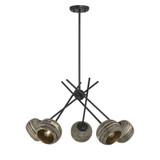 Jasper 5 Light Chandelier 17.86 Inch Tall X 27.38 Inch Wide by Savoy House - 1-2968-5