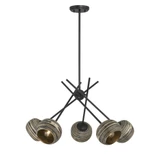 Jasper 5 Light Chandelier 17.86 Inch Tall X 27.38 Inch Wide by Savoy House - 1-2968-5