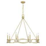 Minette 8 Light Chandelier 34 Inch Tall and 37 Inch Wide by Savoy House - 1-4102-8