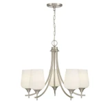 Octave 5 Light Chandelier Inch Tall and Inch Wide by Savoy House - 1-6032-5