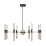 Linden 5W 8 LED Chandelier 13 Inch Tall and 32 Inch Wide by Savoy House - 1-9716-8
