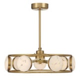 Castra 4.5W LED Fandelier 29 Inch Tall and 30 Inch Wide by Savoy House - 30-FD-435