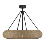 Gaia 4 Light Fandelier 47 Inch Tall and 40 Inch Wide by Savoy House - 40-FD-8302