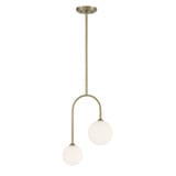 Chester 2 Light Pendant 17.5 Inch Tall and 12 Inch Wide by Savoy House - 7-5981-2