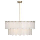 Ashton 10 Light Pendant 14 Inch Tall and 30 Inch Wide by Savoy House - 7-9800-10