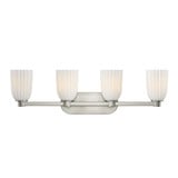 Baldwin 4 Light Bath Vanity 9.13 Inch Tall and 32 Inch Wide by Savoy House - 8-1245-4