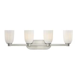Baldwin 4 Light Bath Vanity 9.13 Inch Tall and 32 Inch Wide by Savoy House - 8-1245-4