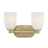 Baldwin 2 Light Bath Vanity 9.13 Inch Tall and 14 Inch Wide by Savoy House - 8-1245-2