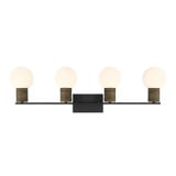 Jarrell 4 Light Bath Vanity 10 Inch Tall and 33.5 Inch Wide by Savoy House - 8-4081-4