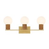 Jarrell 3 Light Bath Vanity 10 Inch Tall and 24 Inch Wide by Savoy House - 8-4081-3