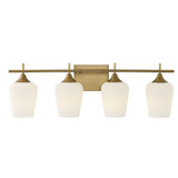 Octave 4 Light Bath Vanity 9.5 Inch Tall and 28.75 Inch Wide by Savoy House - 8-6030-4