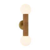Jarrell 2 Light Wall Sconce 20 Inch Tall and 5.13 Inch Wide by Savoy House - 9-4081-2