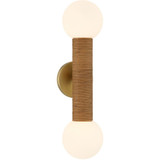 Jarrell 2 Light Wall Sconce 20 Inch Tall and 5.13 Inch Wide by Savoy House - 9-4081-2