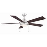 AireDrop 5 Blade Ceiling Fan with Light Kit 52 Inch Wide Fanimation - LP7654L