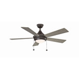 AireDrop 5 Blade Ceiling Fan with Light Kit 48 Inch Wide Fanimation - LP7653L