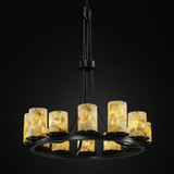 Alabaster Rocks Dakota 12 Light Chandelier by Justice Design ALR-8763-10 - ALR-8763-10