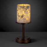 Alabaster Rocks Dakota 12 Inch Short Table Lamp by Justice Design - ALR-8798-10