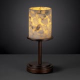 Alabaster Rocks Dakota 12 Inch Short Table Lamp by Justice Design - ALR-8798-10
