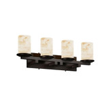 Alabaster Rocks Dakota 4 Light Vanity Light by Justice Design - ALR-8774-10