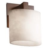 Clouds Modular 1 Light Wall Sconce 7.75 Inch Tall by Justice Design - CLD-8931-30