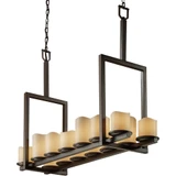 Candlearia Dakota 14 Light Chandelier by Justice Design CNDL-8764-14-CREM - CNDL-8764-14-CREM