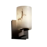 Lumenaria Modular 1 Light Cylinder Flat Rim Wall Sconce by Justice Design - FAL-8921-10