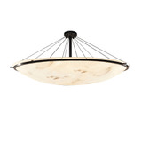 Lumenaria Ring 16 Light 75 Inch Wide Semi Flush Mount by Justice Design - FAL-9688-35