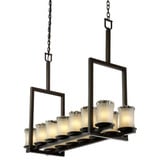 Veneto Luce Dakota 14 Light Chandelier by Justice Design GLA-8764-16-WTFR