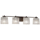 Veneto Luce Era 4 Light Oval Lace Wall Sconce by Justice Design - GLA-8444-30-LACE