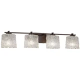Veneto Luce Era 4 Light Oval Lace Wall Sconce by Justice Design - GLA-8444-30-LACE