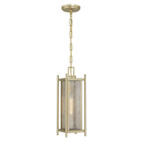Jacobs 1 Light Outdoor HangingLantern 18.25 X 5.75 Inch Wide by Savoy House - 5-3806