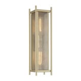 Jacobs 2 Light Outdoor Wall Lantern 22 X 5.75 Inch Wide by Savoy House - 5-3805