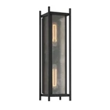 Jacobs 2 Light Outdoor Wall Lantern 22 X 5.75 Inch Wide by Savoy House - 5-3805