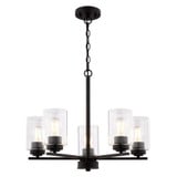Park Ridge 5 Light Chandelier 18 Inch Tall and 21 Inch Wide by Vaxcel - H0313