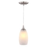 Milano 1 Light Mini Pendant 9.75 Inch Tall and 4.75 Inch Wide by Vaxcel - P0450