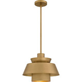 Lumi 1 Light Pendant 11.25 Inch Tall and 14 Inch Wide by Quoizel - LMI1814