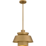 Lumi 1 Light Pendant 11.25 Inch Tall and 14 Inch Wide by Quoizel - LMI1814