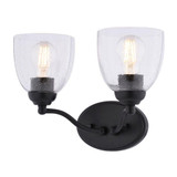 Bellwood 2 Light Bath Vanity 9.75 Inch Tall and 13.5 Inch Wide by Vaxcel - W0517