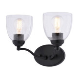 Bellwood 2 Light Bath Vanity 9.75 Inch Tall and 13.5 Inch Wide by Vaxcel - W0517