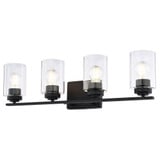 Park Ridge 4 Light Bath Vanity 7.75 Inch Tall and 27.5 Inch Wide by Vaxcel - W0529