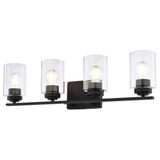 Park Ridge 4 Light Bath Vanity 7.75 Inch Tall and 27.5 Inch Wide by Vaxcel - W0529