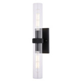 Bari 2 Light Wall Sconce 21.5 Inch Tall and 4.5 Inch Wide by Vaxcel - W0547