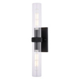Bari 2 Light Wall Sconce 21.5 Inch Tall and 4.5 Inch Wide by Vaxcel - W0547