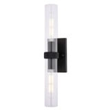 Bari 2 Light Wall Sconce 21.5 Inch Tall and 4.5 Inch Wide by Vaxcel - W0547