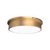 York 27W 1 LED 12 Inch Wide Flush Mount by dweLED - FM-45012