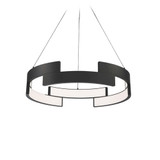 Trap 79W 1 LED Light Oversized Pendant by Dweled - PD-95838